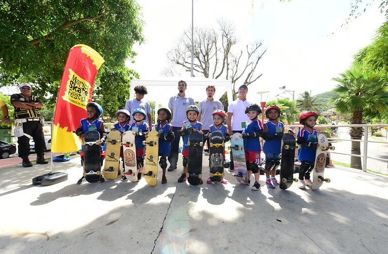 Esporte e Lazer inicia atividades do festival ‘Maricá Skate Fest’