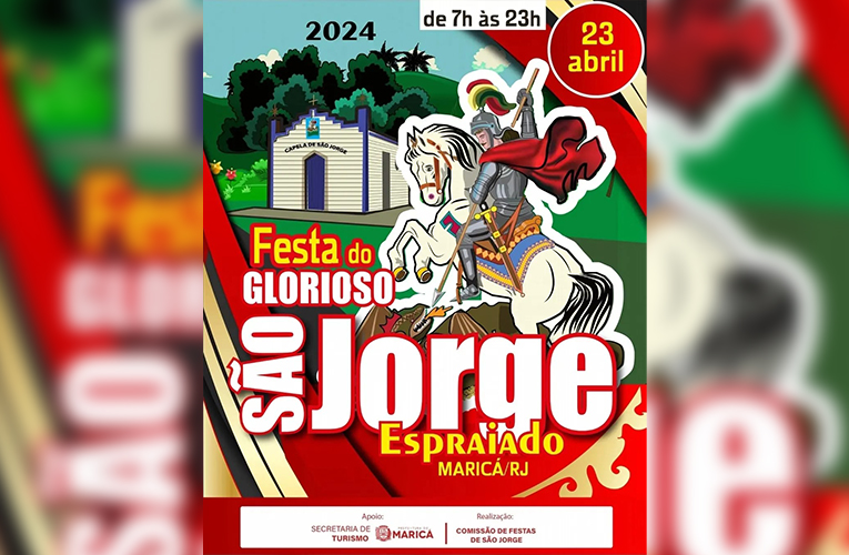 Dia de São Jorge terá festa em três bairros de Maricá