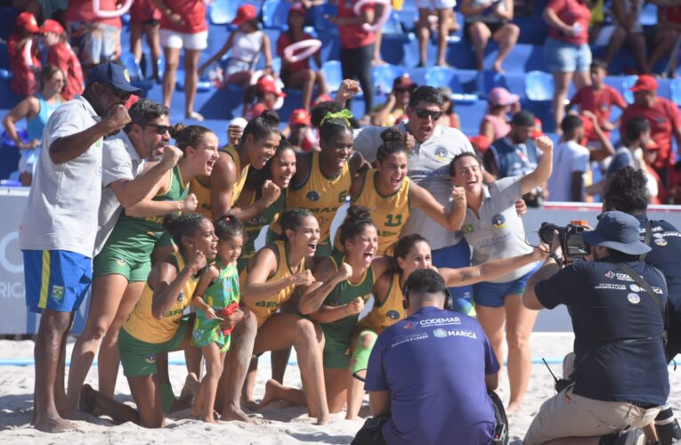 Brasil é campeão da etapa do Global Tour na Barra de Maricá