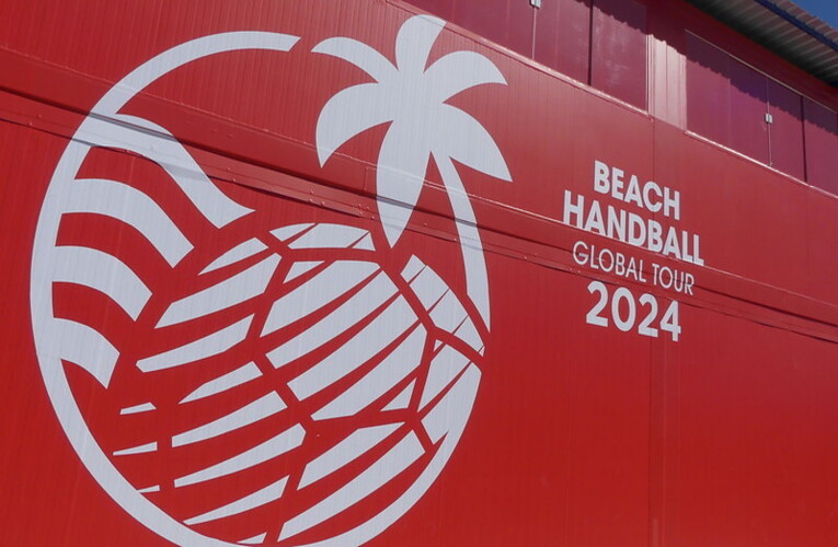 Brasil domina o primeiro dia do Circuito Mundial de Handebol de Praia em Maricá, RJ