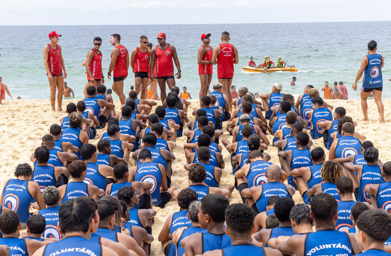 Defesa Civil de Maricá realiza 2ª etapa do projeto Body Surf Salva 2024