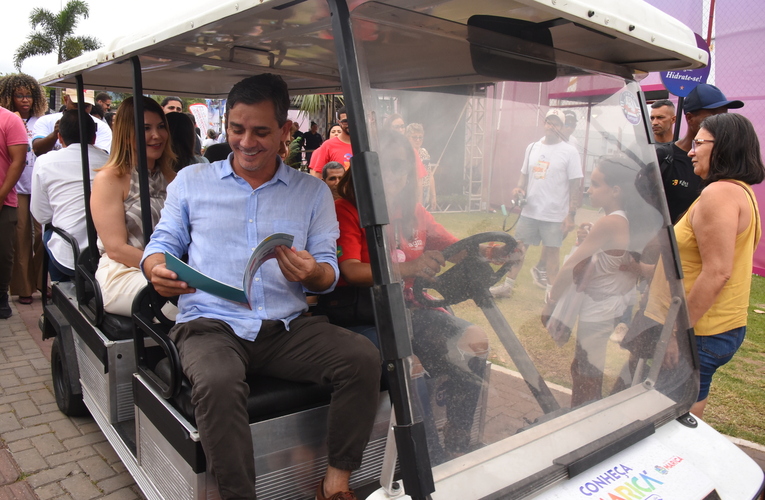 Fabiano Horta recebe prefeita de Saquarema e vereadores eleitos no Rio na Flim