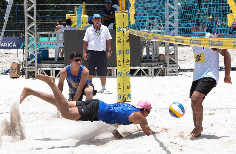 Circuito Mundial de Vôlei de Praia em Maricá será transmitido pela SporTV