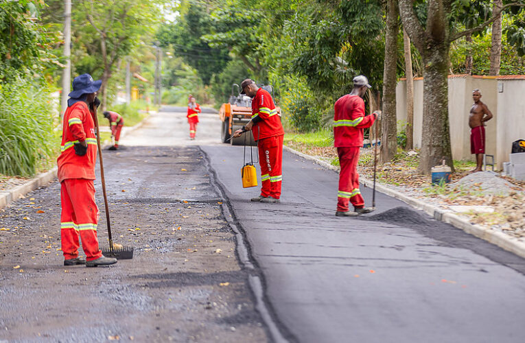 Maricá intensifica manutenção de vias em todo o município