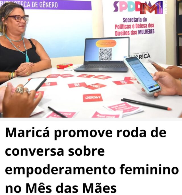 Com o tema “Além do Colo que acalma, existe uma mulher que sonha”, ação integra programação especial no Mês das Mães.

Matéria completa no site da M1newstv, acesse pelo link na bio e mantenha-se informado!

 #M1newstv #m1news #Maricá #diadasmaes