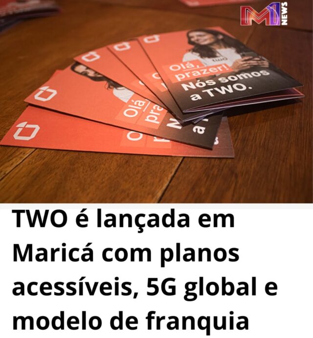TWO é lançada oficialmente em Maricá como nova operadora digital com planos acessíveis e foco em liberdade financeira.
Confira vídeo exclusivo sobre o café da manhã de lançamento da @vempratwo no perfil da M1newstv e a matéria completa no site você acessa pelo link na bio!
.
.
.
.
.
.
.
.
.
.
.
.
.
.
#M1newstv #m1news #maricá #tecnologia #internet5g
