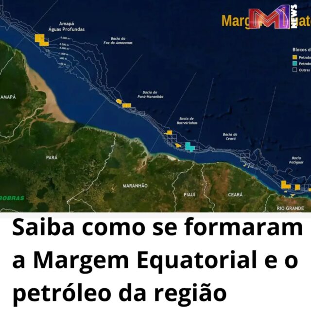 Costa norte do Brasil surge com fragmentação de supercontinente.

Matéria completa no site da M1newstv, acesse pelo link na bio e mantenha-se informado!
.
.
.
.
.
.
.
.
.
.
#M1newstv #m1news #petróleo #margemequatorial