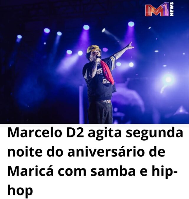 Cantor mescla samba, rap e hip-hop e empolga o público na Arena da Barra; evento também teve inclusão, segurança reforçada e espaço gastronômico.

Matéria completa no site da M1newstv, acesse pelo link na bio e mantenha-se informado!
.
.
.
.
.
.
.
.
.
.
#M1newstv #m1news #Maricá #maricá211anos