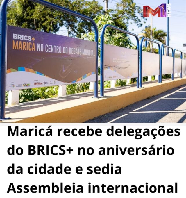 Município fluminense será centro de debates globais durante a 1ª Assembleia da Associação de Cidades e Municípios do BRICS+.

Matéria completa no site da M1newstv, acesse pelo link na bio e mantenha-se informado!
.
.
.
.
.
.
.
.
.
.
#M1newstv #m1news #Maricá #BRICS+
