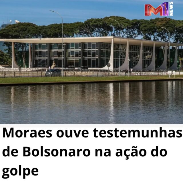 Principal depoimento será do governador de SP, Tarcísio de Freitas.

Matéria completa no site da M1newstv, acesse pelo link na bio e mantenha-se informado!
.
.
.
.
.
.
.
.
.
.
#M1newstv #m1news #Bolsonaro #Moraes