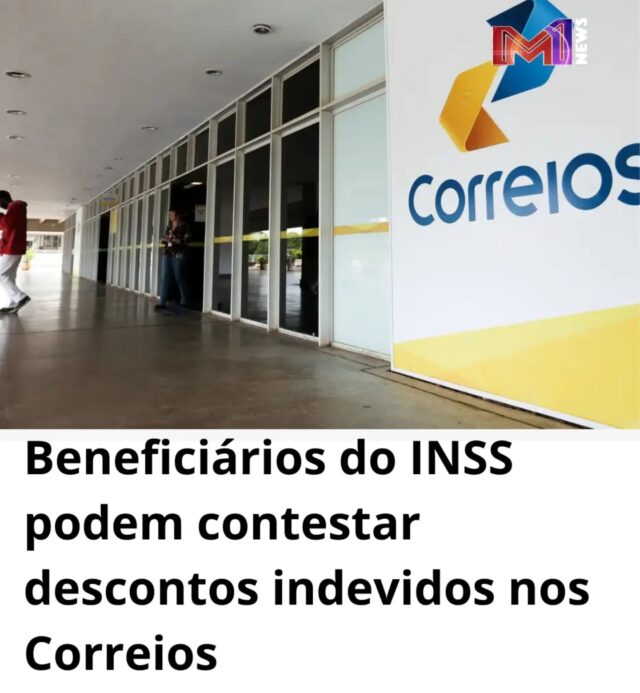 Medida vale a partir desta sexta-feira.

Matéria completa no site da M1newstv, acesse pelo link na bio e mantenha-se informado!
.
.
.
.
.
.
.
.
.
.
#M1newstv #m1news #fraudenoinss #INSS #correios