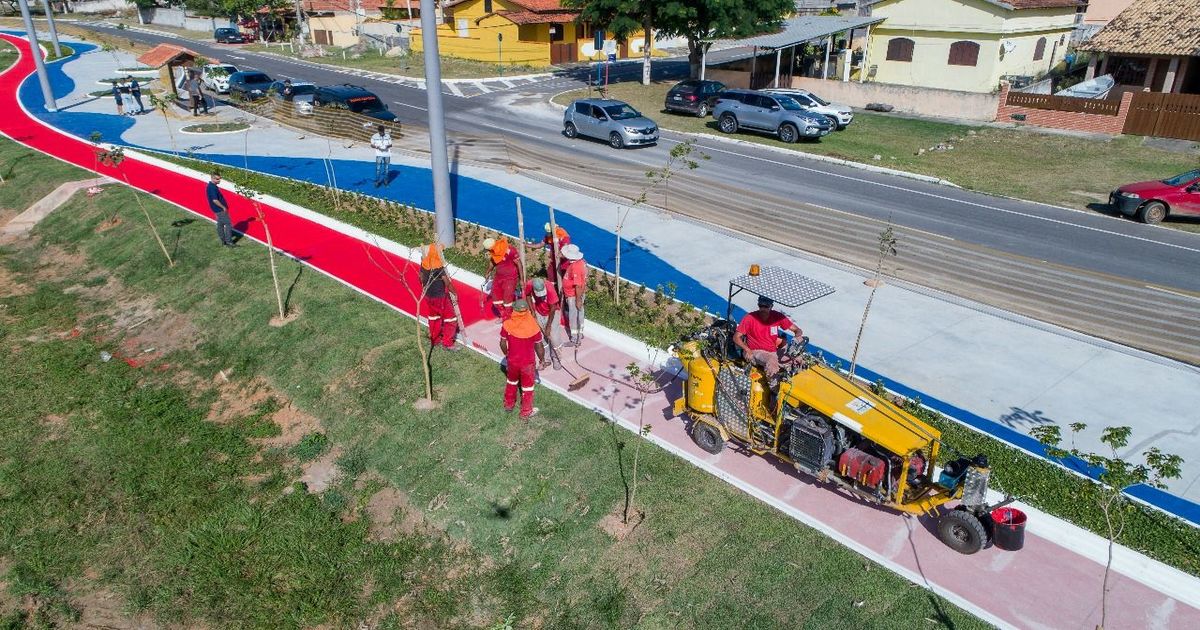barra de Maricá ganha novo calçadão