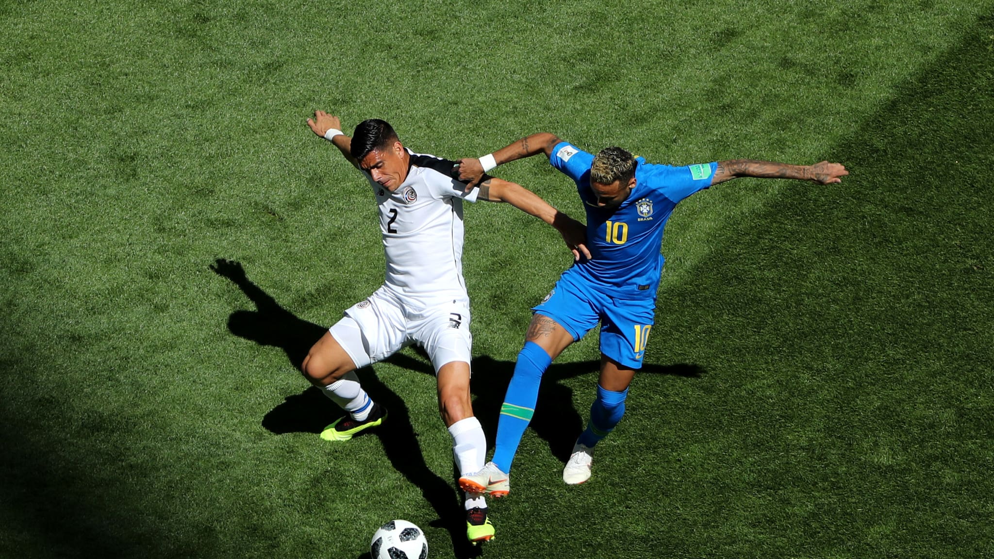 Brasil supera a Costa Rica e consegue primeira vitória na Copa do Mundo, mas foi um sufoco!!!