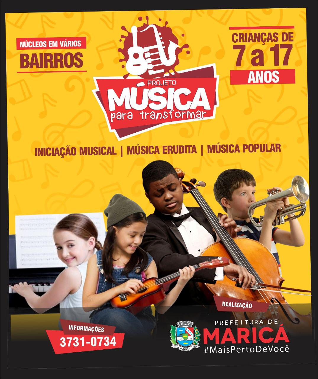 Música gratuita para crianças e adolescentes