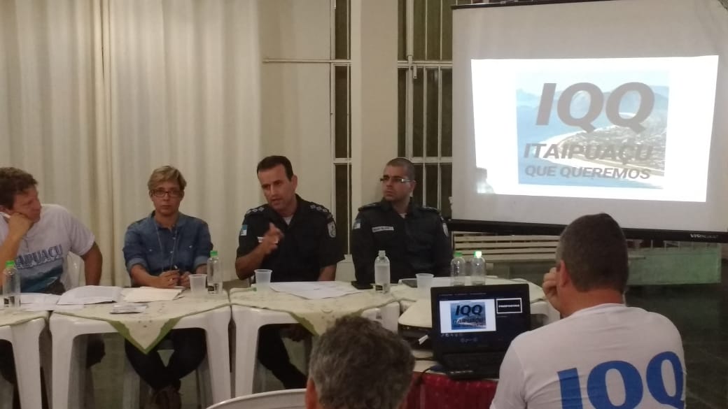Pauta de Segurança Pública IQQ na Reunião Coletiva