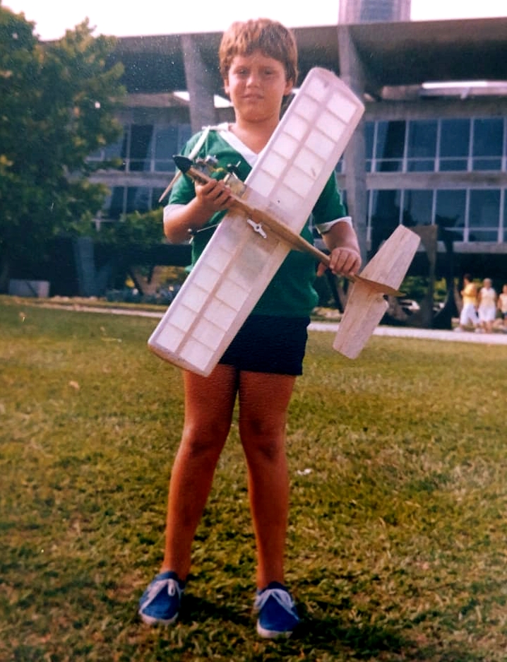 Encontro de aeromodelismo Maricá espraiado