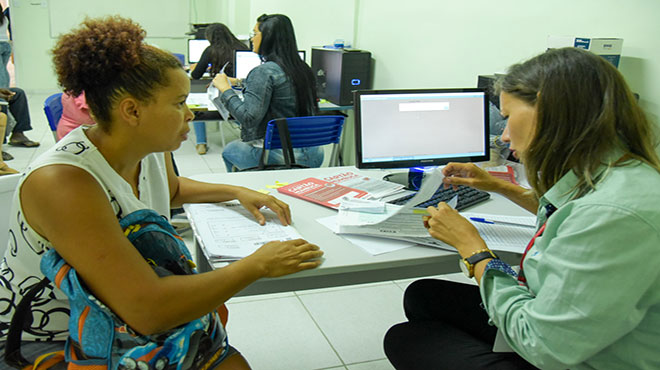 Inscrição para o cadastramento do cartão Mumbuca
