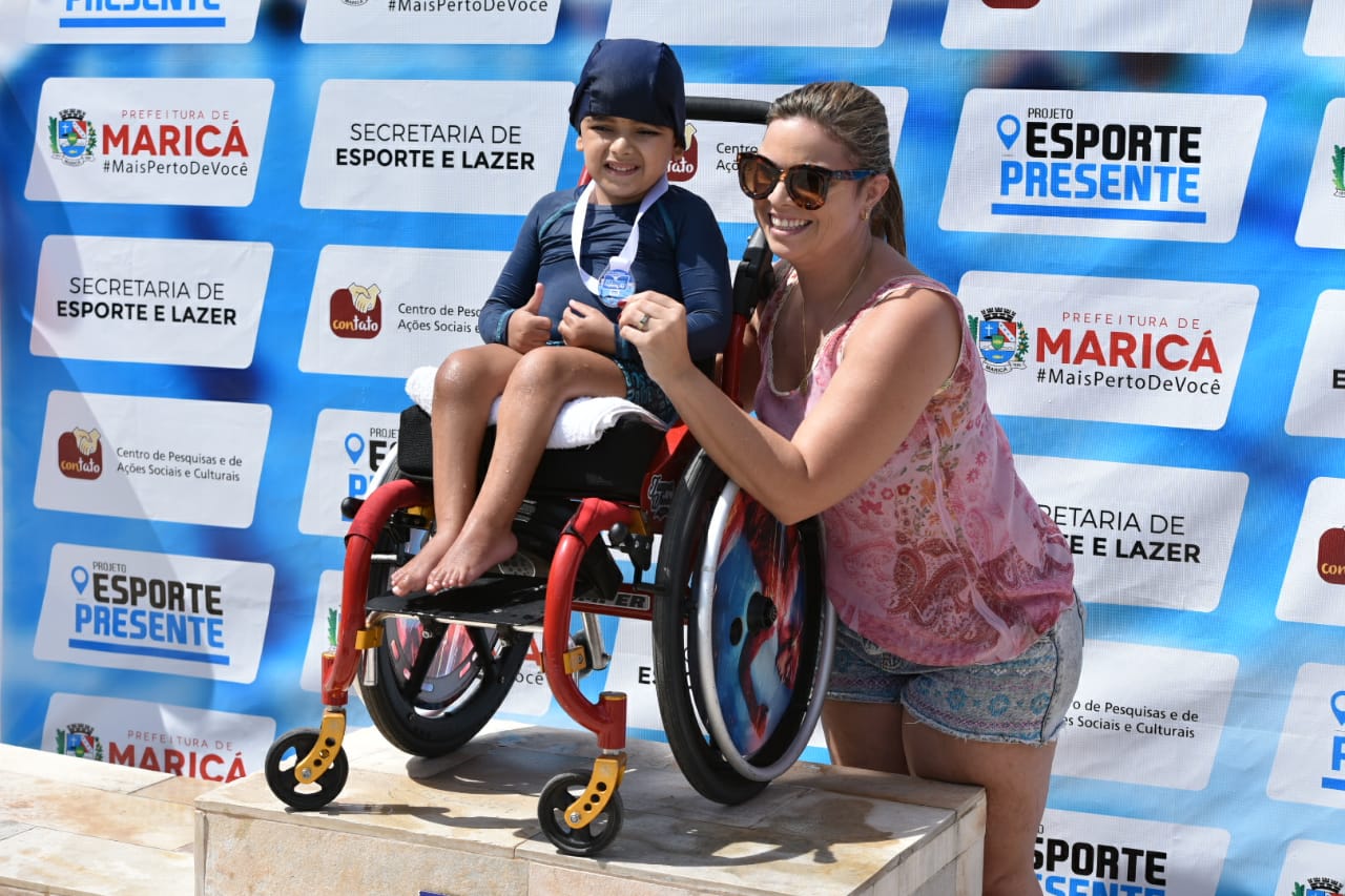 Festival de Natação – Inclusão Promovida