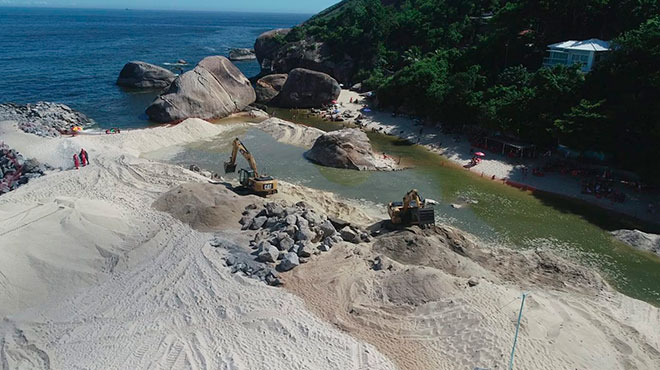 desassoreamento Canal Costa Recanto Itaipuaçu