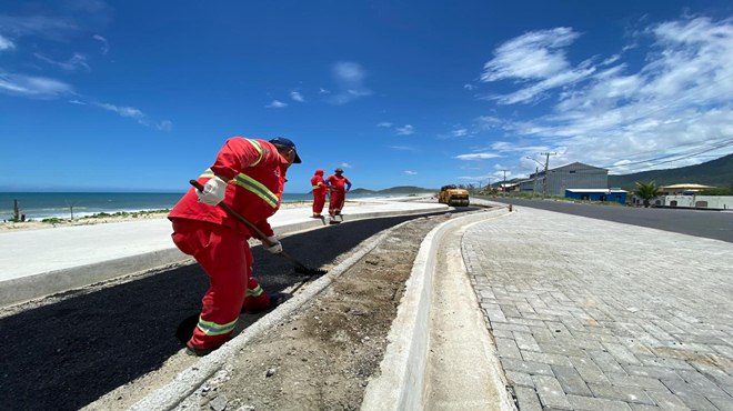 Urbanização em andamento no município