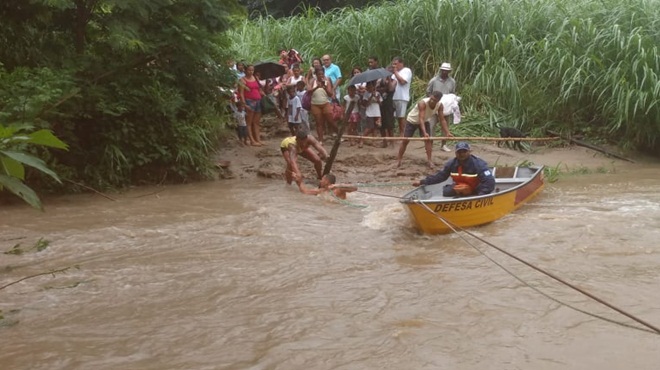 Ocorrência de chuvas
