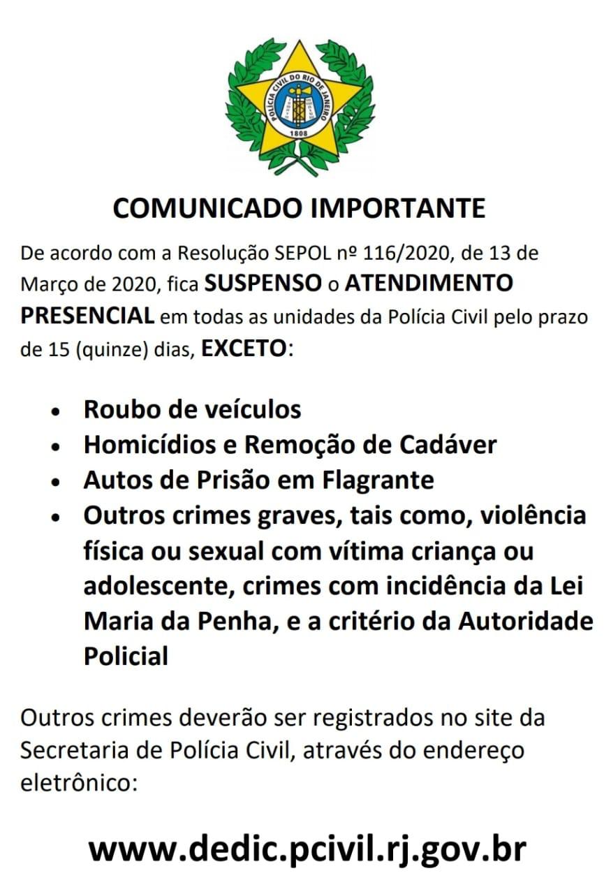 policia civil coronavirus