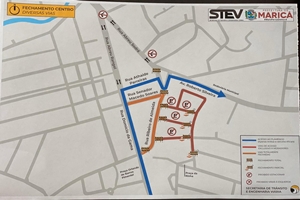 alteração transito ruas do centro