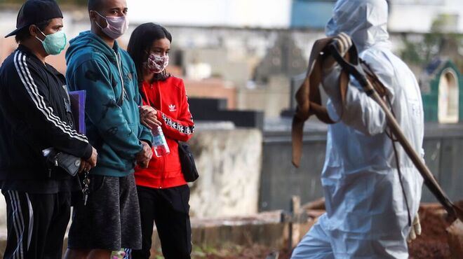 O Brasil bateu novo recorde de mortes