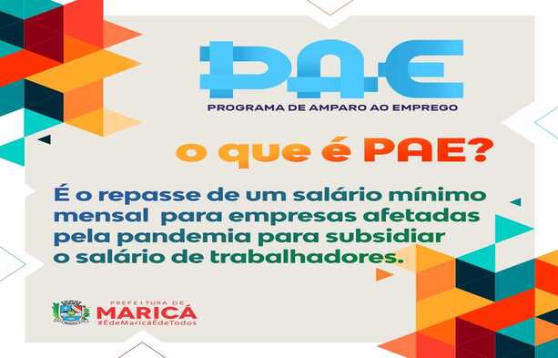 inscrições do PAE