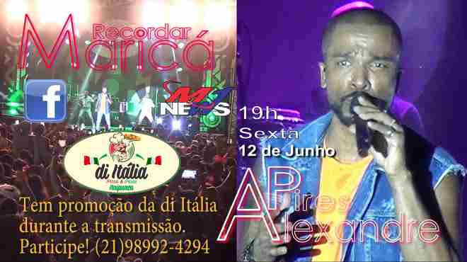 Alexandre Pires e o Baile do Nego Véio no “Recordar Maricá”