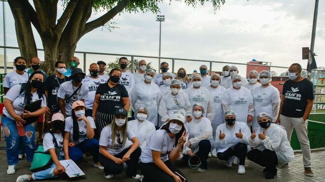 Testes rápidos de covid-19 para moradores de comunidades