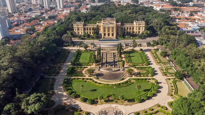 Museu do Ipiranga em SP está com 25% das obras concluídas