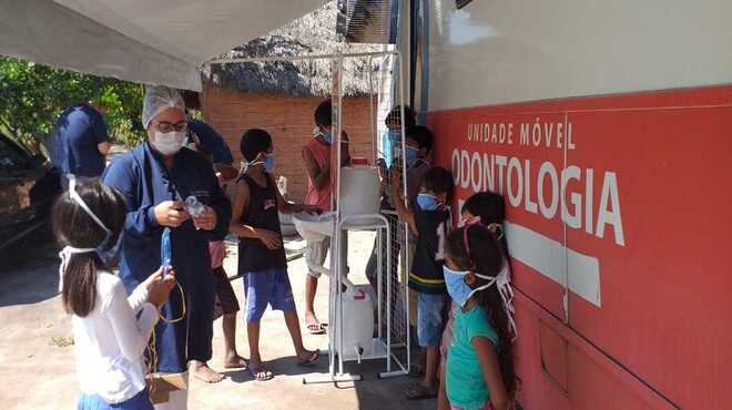 Odontomóvel percorre bairros de Maricá