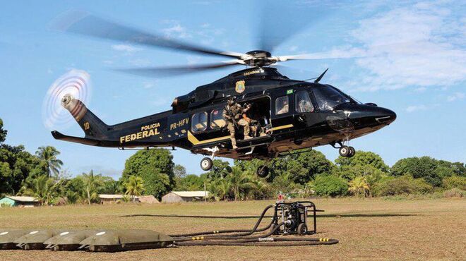 PF combate garimpo ilegal em terras indígenas no Pará