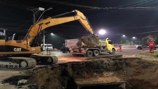 Macrodrenagem do Centro da cidade de Maricá deve terminar em novembro