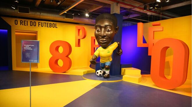 Museu do Futebol faz exposição para homenagear os 80 anos de Pelé