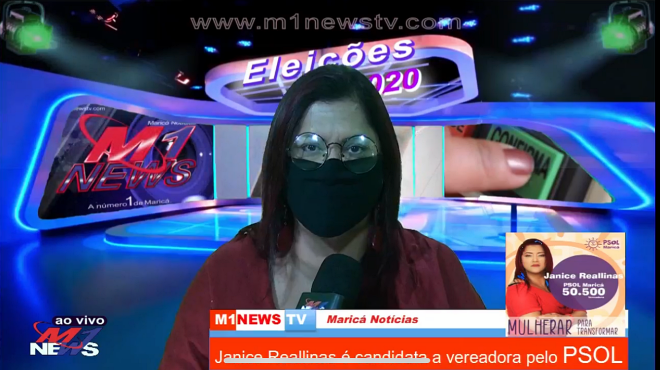 Eleições 2020 – Janice Reallinas – Candidata a vereadora do PSOL