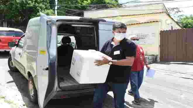 Vacina AstraZeneca chega em Maricá