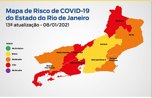 mapa covid-9 rj