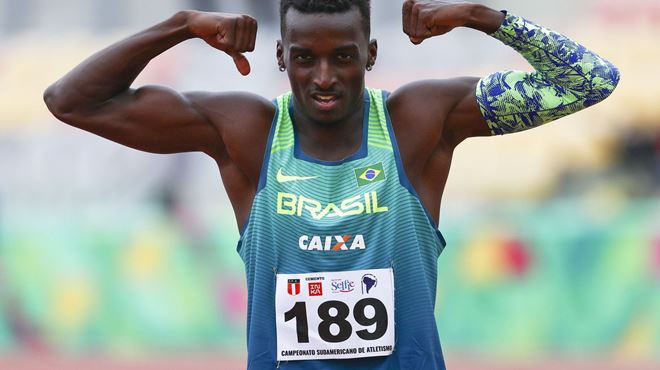Atletismo: Gabriel Constantino é prata na França