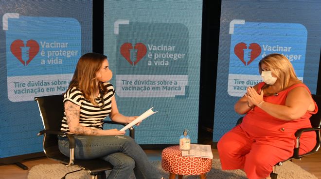 Secretária de Saúde de Maricá tira dúvidas sobre vacinação