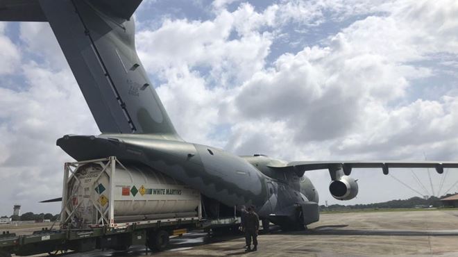 abastecimento de oxigênio no Amazonas