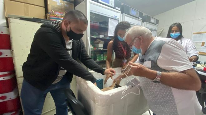 nova remessa da vacina CoronaVac