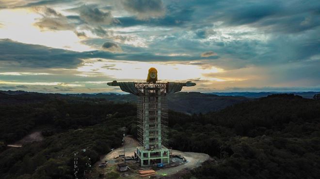 Cidade no Sul do Brasil terá estátua de Cristo maior que a do Rio
