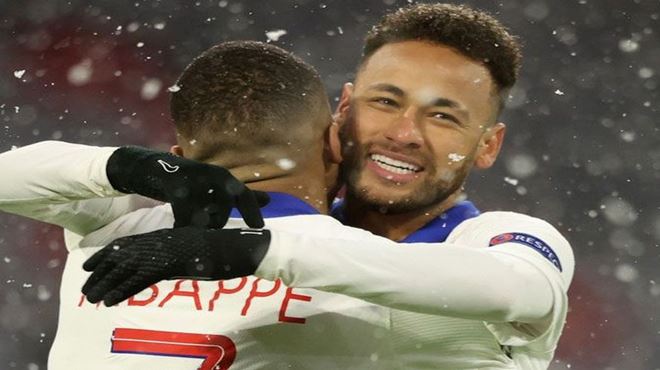 Mbappé e Neymar comandam vitória do PSG sobre o Bayern na Champions
