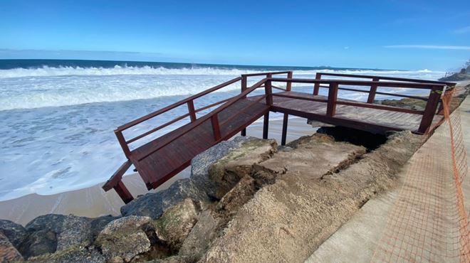 Maricá age para minimizar danos causados pela ressaca