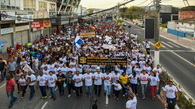 Sábado acontece a 11ª edição da “Marcha para Jesus”
