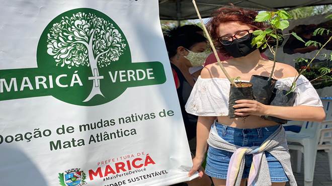 Mudas do Maricá+Verde esgotam em pouco tempo