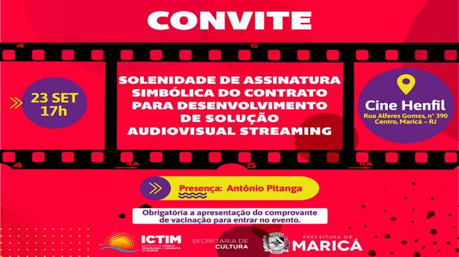 Prefeitura apresenta o projeto Maricá Filmes