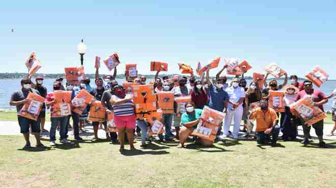 Encontro com pescadores em homenagem ao Dia Mundial da Pesca